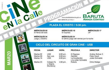 cine en la calle marzo